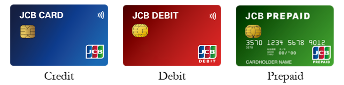 JCB payment products