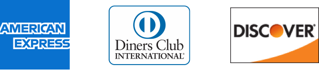 AMERICAN EXPRESS Diners Club DISCOVER